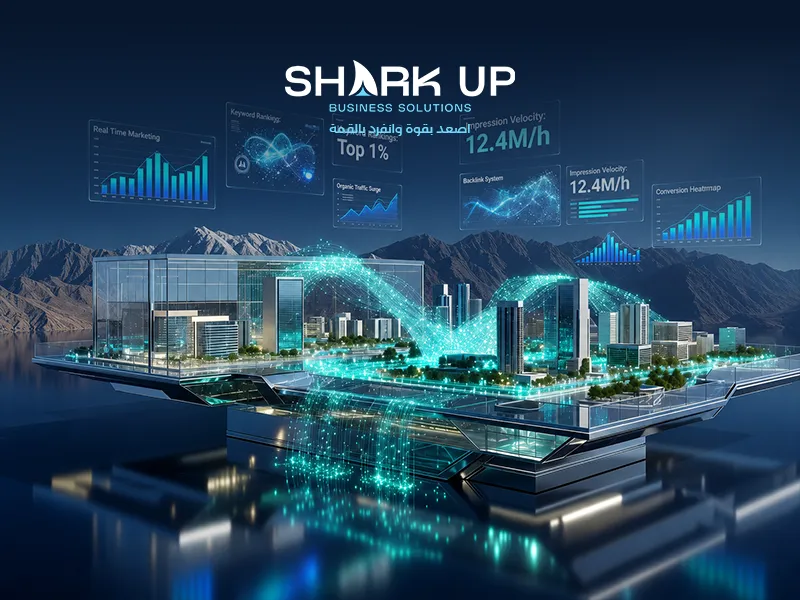 أفضل شركة تسويق في الطائف | Shark UP