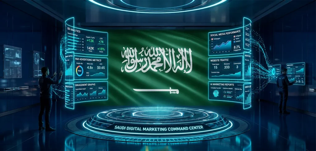 أفضل شركة تسويق إلكتروني في السعودية | شارك أب