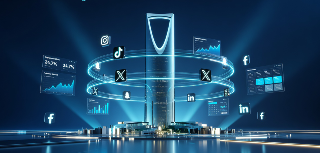 شركة إدارة حسابات التواصل الاجتماعي في الرياض